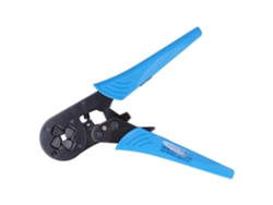 Mini Alicates De Crimpado Autoajustables Hsc8 16-4 Con Mango Ergonómico, Herramienta Manual Industrial.