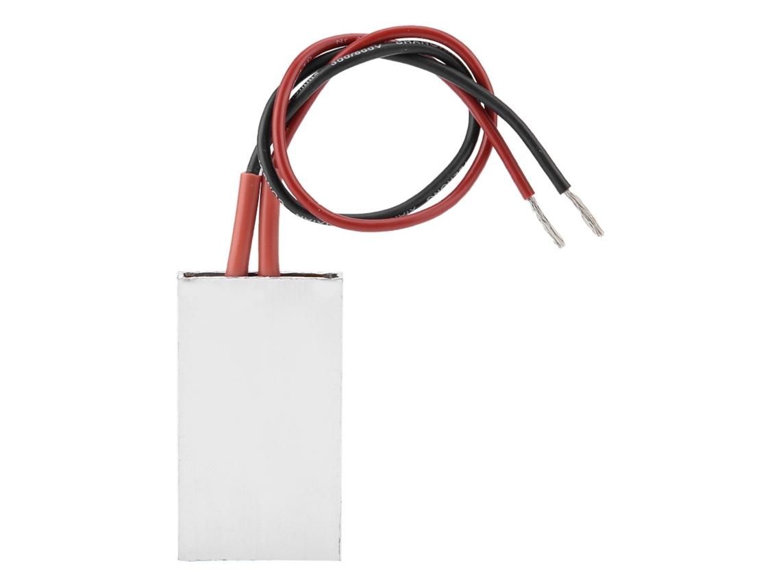 Placa Calefactora Ptc Con Caja De Aluminio 50*28.5mm Termostática 220v/80℃ Elemento Calefactor