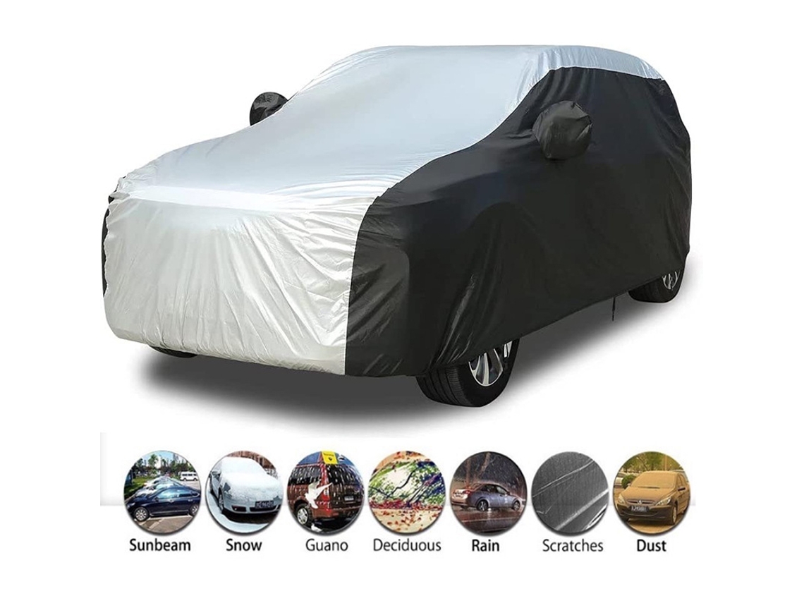 Funda Para Coche Lona Impermeable Con Bandas Reflectantes Y Funda Protectora Aislante Del Calor (yl) Cuich