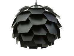 Lámpara de techo negra ø 40 cm SEGRE