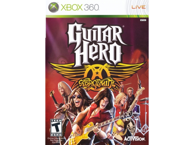 Juego Xbox 360 Guitar Hero Aerosmith