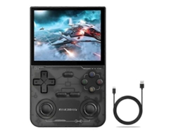 Consola GOKOCO R36s con pantalla IPS de 3,5 pulgadas y batería de 3200 mAh.