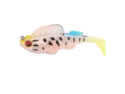 Anzuelos King Kong Negros Anti-enredo Lure Cebo Suave Salto De Pez 75mm/13g Rosa Negro