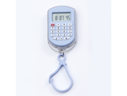 Mini calculadora con reloj Csyy (Azul claro)