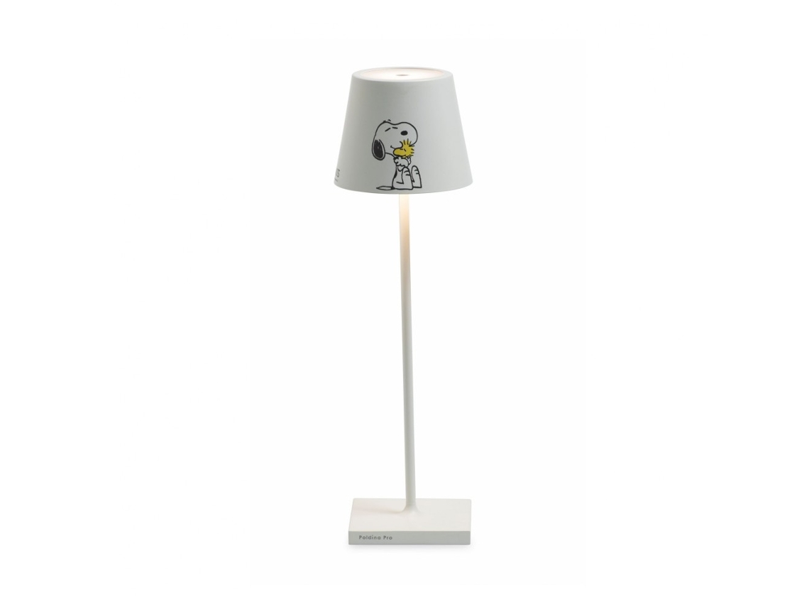 Poldina Pro Peanuts Friends Lámpara de mesa recargable y ajustable