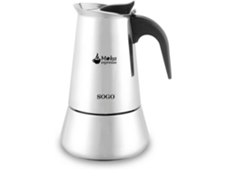 Cafetera Italiana SOGO CAF-SS-7635 (12 Chávenas - Inox)