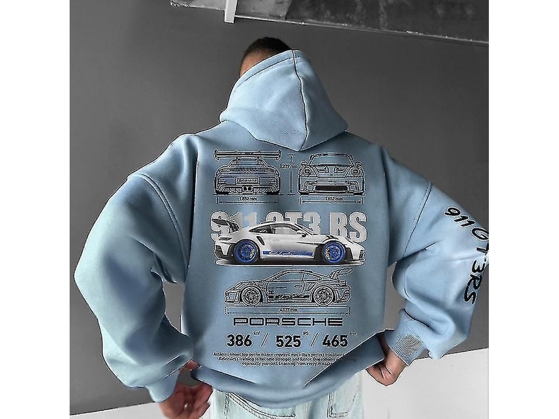 2026-hoodie Porsche 911 Para Entusiastas De Coches Sudadera Unisex Oversize De Calidad Premium