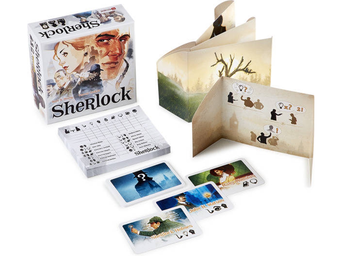 Juego de Preguntas GRANNA Sherlock  (+ 10 Años - Portugués)