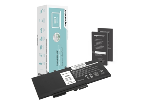 Batería Movano para Dell Latitude 5490 5590 6000 mAh 46 Wh GREEN COMPUTER