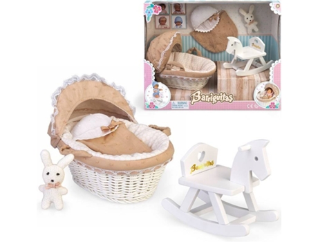 Barriguitas FEBER Set Berço com Cadeira (3 años - ‎18 x 14 x 15 cm)