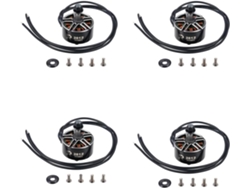 4 Motores Sin Escobillas 2812 De 1115 Kv Para Cuadricópteros De Carreras Fpv - Compatible Con