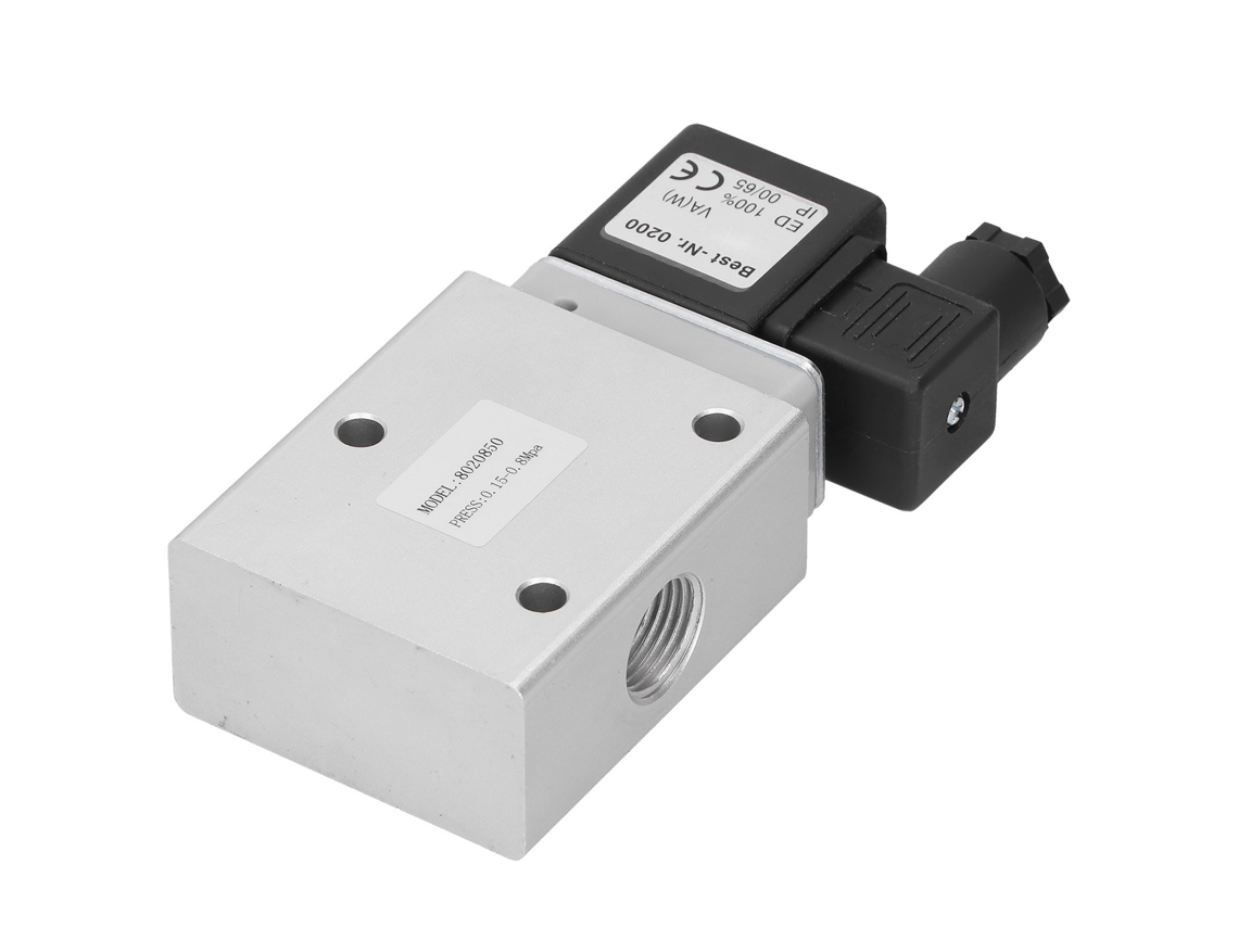Válvula solenoide de cierre (industrialización, conmutación eléctrica)