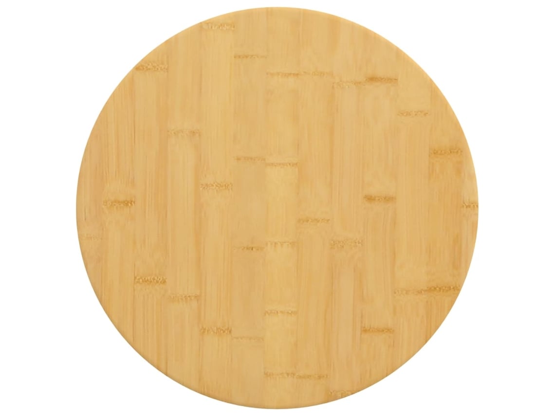 Tablero De Mesa VIDAXL Marrón Bambú (Ø 30x1.5 cm)