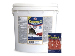 Bloco de Parafina Ratibrom 3 8/10 Gr Cubo 10 kg IMPEX