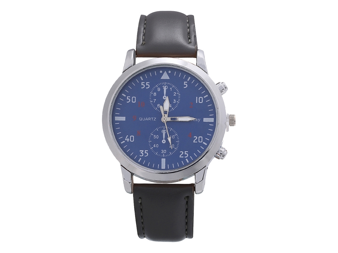 Relógio de Pulso Feminino Ccq De Quartzo Com Pulseira Pu E Counter De Mathematica Formulas Vermelho