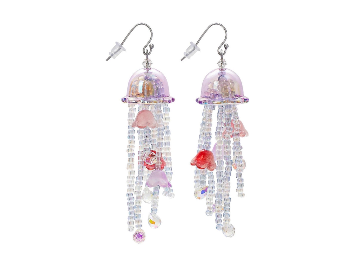 Pendientes de borla con forma de medusa, a la moda, fabricados en aleación práctica, ideales para uso diario y ocasiones especiales - Rosewell