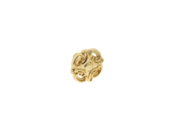 Pomo Para Muebles De Zamac Diámetro 34mm Bañados En Oro Pack De 25