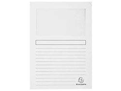 Subcarpeta Exacompta Blanco A4 (100 Unidades)