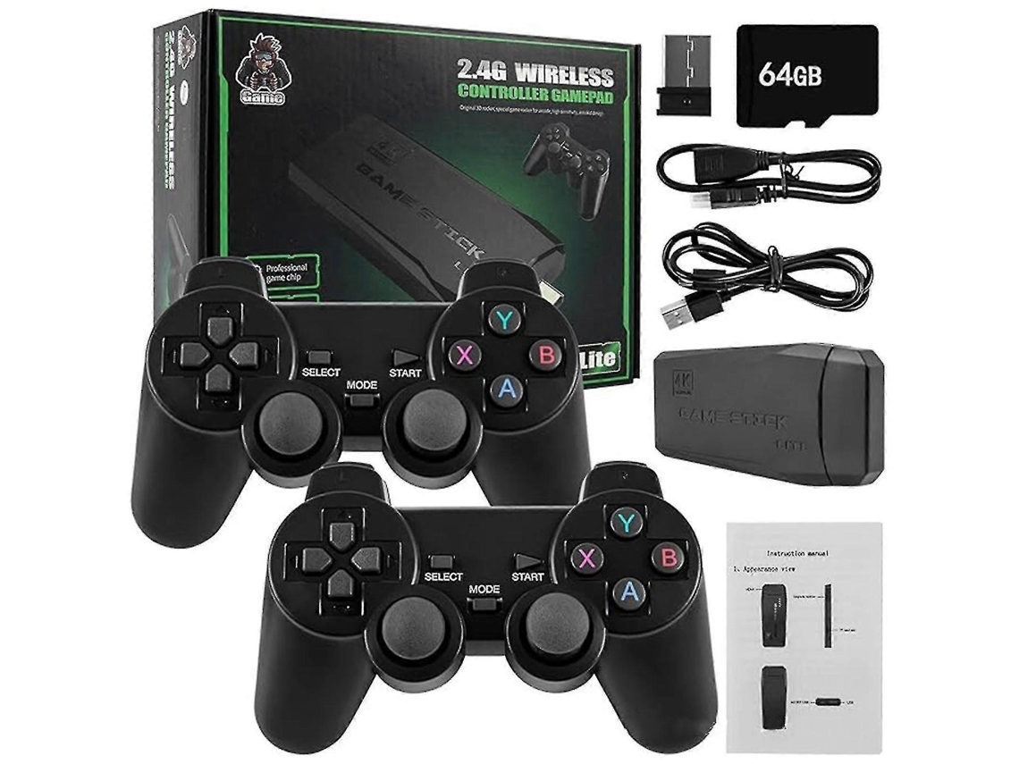 Retro 20000 4k Hdmi Tv Video Game Stick Consola De Juegos Retro Con 2 Mando Inalámbrico 4k Game Stick