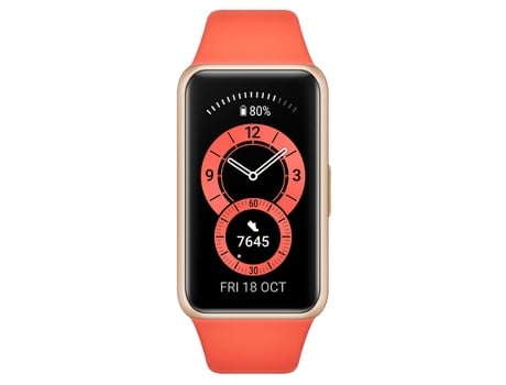 Huawei Band 6 Amoled Wrist Activity Tracker 3.73 cm 1.47'' Rojo