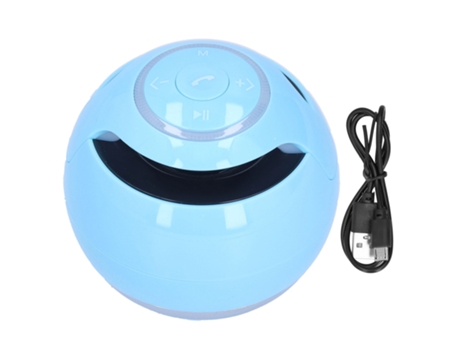 BT Speaker Player A18 Altavoces estéreo subwoofer portátiles inalámbricos con luz LED azul ZMDECQNA