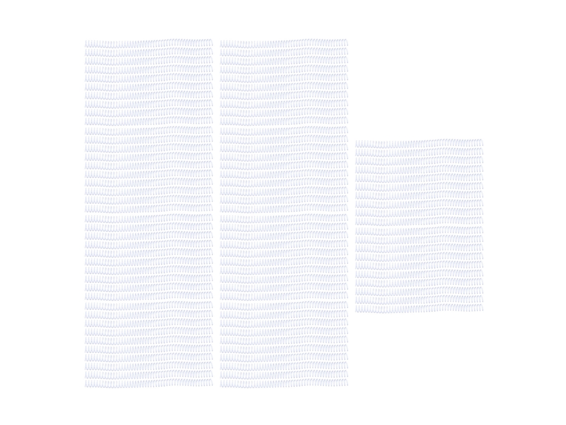 Espiral De Enlace 14.3mm 48 Dientes 4:1 100pcs Alambre De Enlace Espiral Blanco