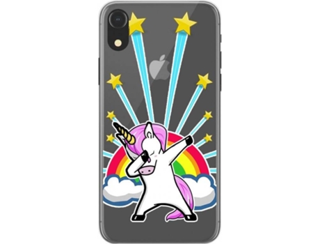 Carcasa iPhone XR TUMUNDOSMARTPHONE Unicornio Multicolor