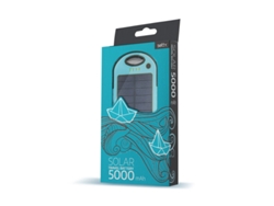 Powerbank Solar FOREVER A Prueba de Agua (5000mAh - USB - Azul)