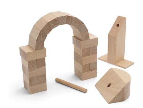 Puzzle WODIBOW (Madera - Beige - 13 x 13 x 13 cm)