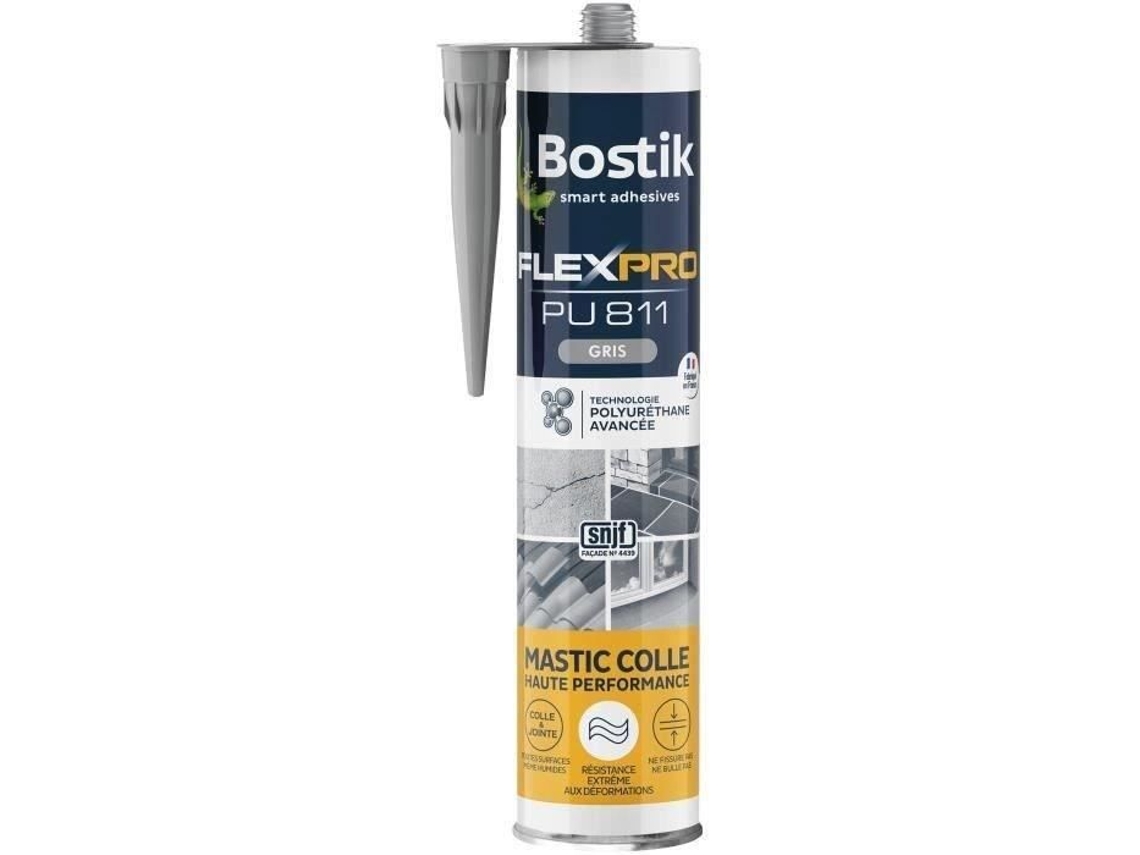 Massa Adesiva Bostik Pu811 300 Ml Alto Rendimiento Bajo Isocianato