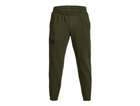Chándale de Hombre para Fitness UNDER ARMOUR Chándal Forro Grueso Project Lana Verde (S)