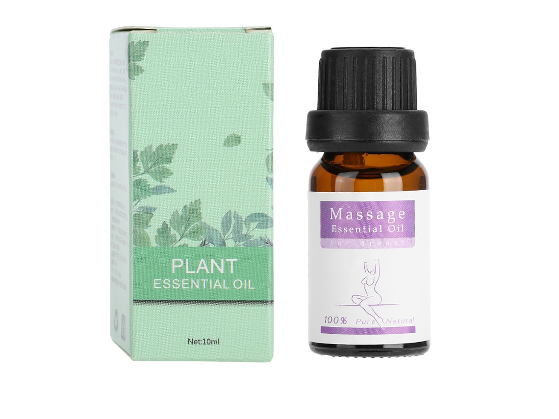 NEVEANCE Aceite Esencial de 10 ml para Masaje de Cuidado Mamario - Hidratante Corporal para Cuidado y Realce Mamario