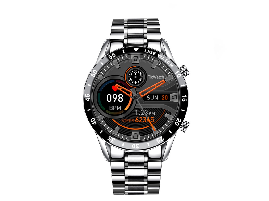 Smartwatches para hombre con SMS y llamadas, presión arterial de 1,32 pulgadas, resistente al agua IP67, Yizhood