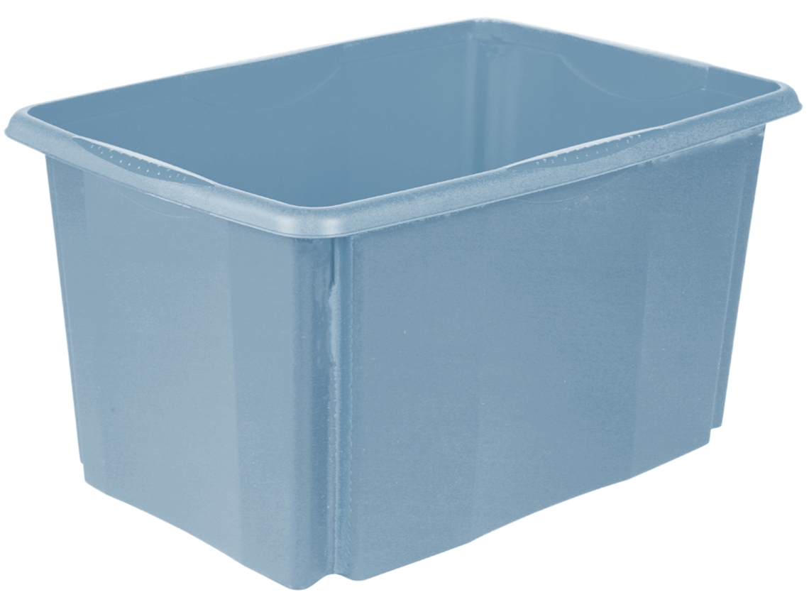 Caja de almacenamiento Keeper Emil 45 litros azul nórdico KEEEPER