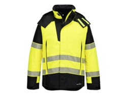 Chaqueta de invierno Pw3 Fr Modaflame Rain Hi Vis / Naranja Negro / M Portwest