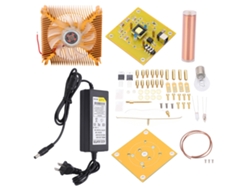 Kit De Bobina Musical Desmontable Para Experimentos De Arco Herramientas De Instalación Ac100‑240v Plug Us