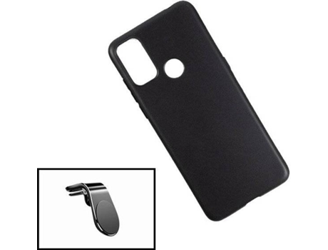 Kit Soporte y Funda Alcatel 1S 2021 PHONECARE Negro