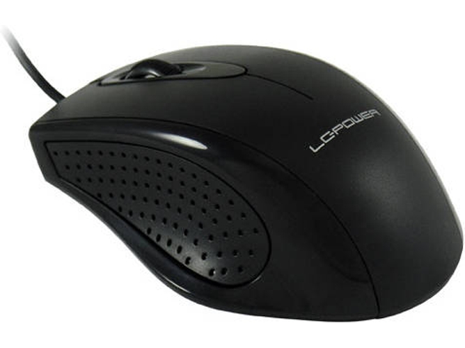 Ratón LC-POWER LC-M710B (Óptico - 800 dpi - Negro)