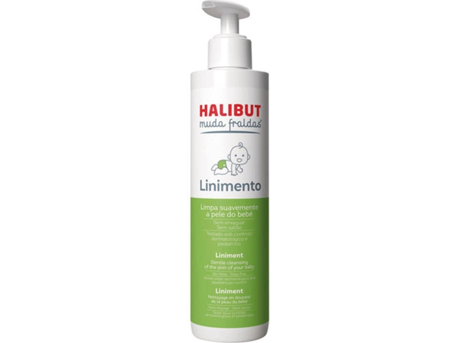 Leche Limpieza Muda Pañal HALIBUT Linimento