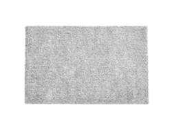 Alfombra BELIANI Demre de Poliéster Gris 200x300