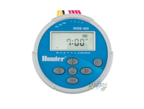 Programador de Riego a Pilas Node400 HUNTER HUNTER