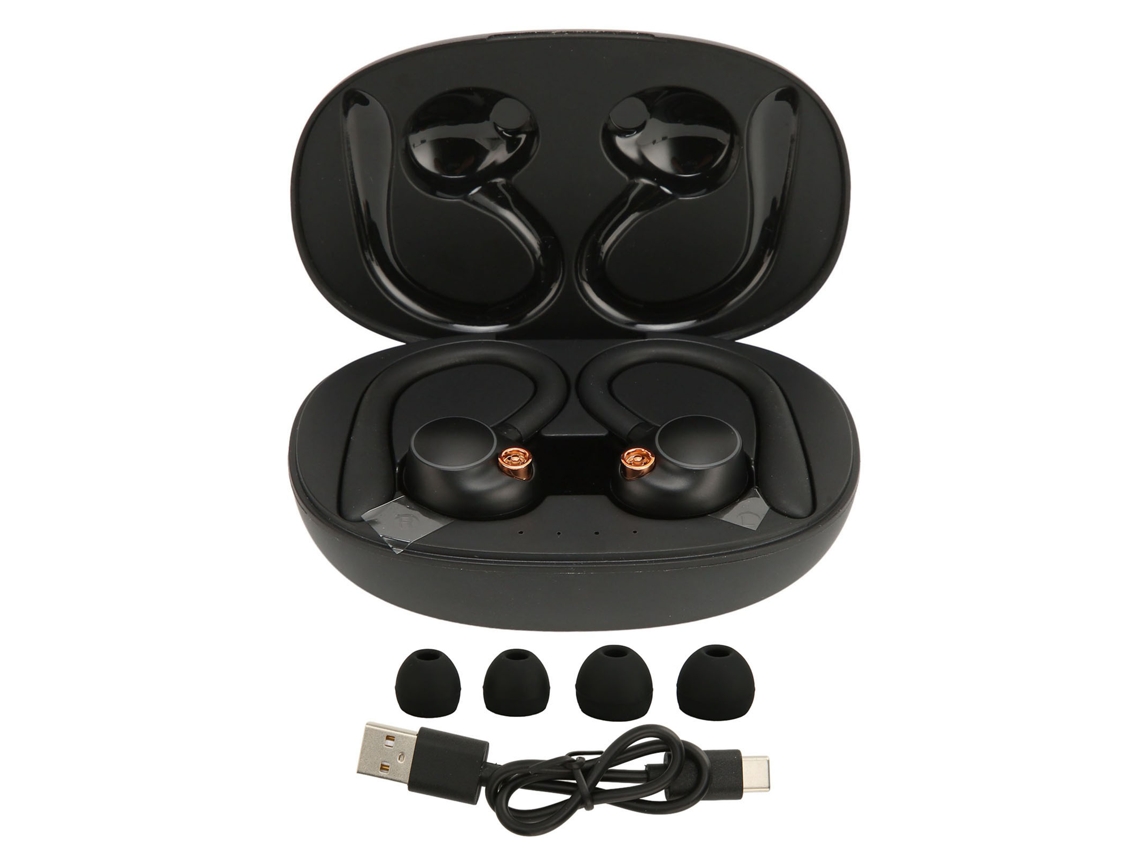 Auriculares Estéreo Hifi Bluetooth 5.3 Con Gancho Para La Oreja, Resistentes Al Agua Ipx7 Para Deportes.