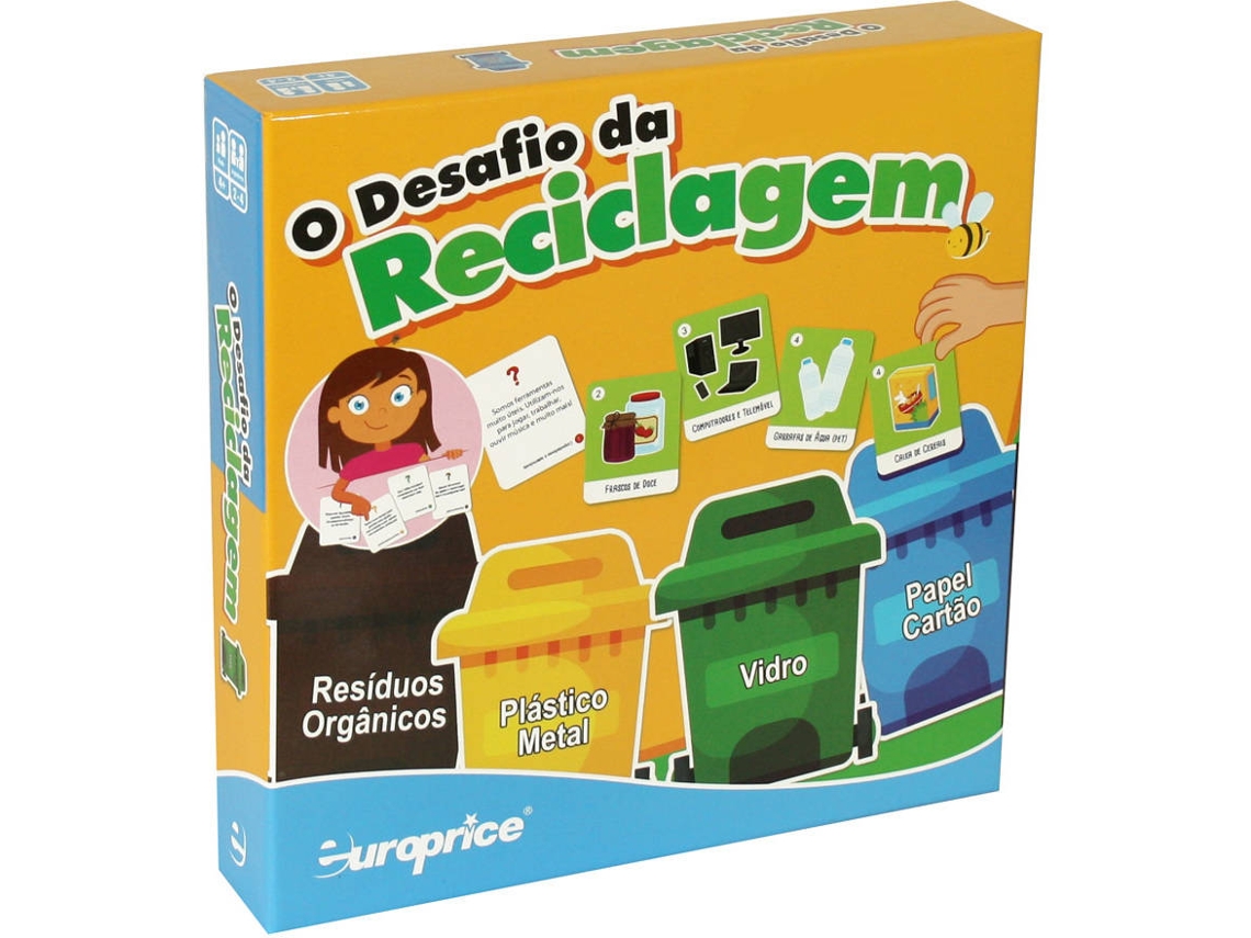 Juego Educativo EUROPRICE El Desafio del Reciclaje (Edad Minima: 7 años)