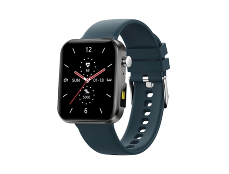 Smartwatch N98 Ritmo cardíaco Presión arterial Monitoreo del sueño Siri Llamada de voz Deportes Música Azul