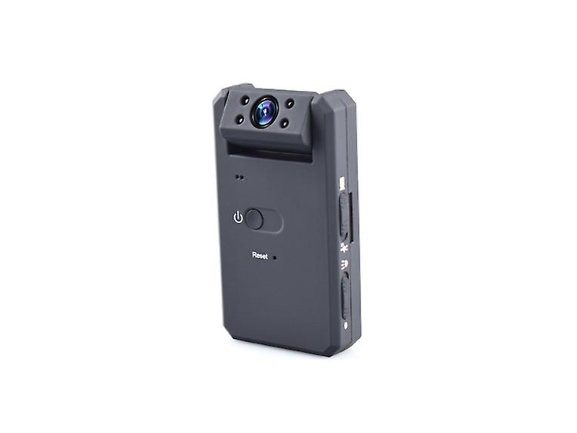 Minicámara inteligente Yizhood 1080P con rotación de 180 grados y visión nocturna para el hogar (negra)