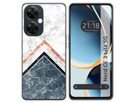 Funda Silicona para Oneplus Nord CE 3 Lite 5G diseño Mármol 05 Dibujos