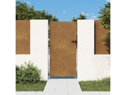 Puerta De Jardín Acero Corten 85x200 Cm
