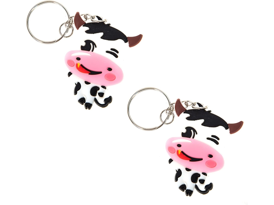 20 Forma Juguetes Niños Niñas, Llaveros Con De Vaca, Antiestrés Para Y Decorativos Prácticos.