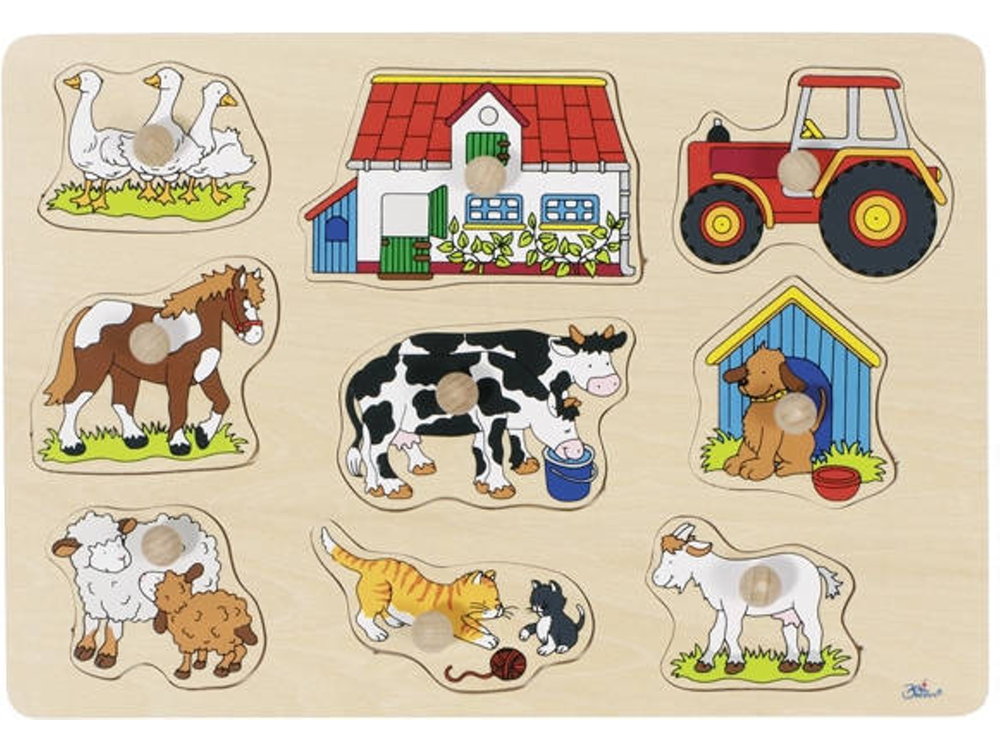 Puzzle GOKI 4013594579087 (9 Piezas)