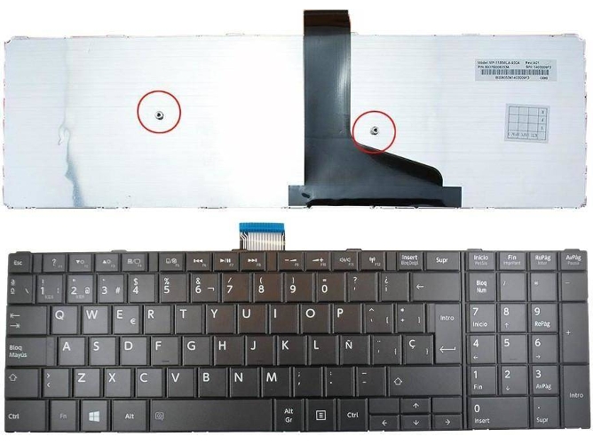 Teclado para Portátil Toshiba S50, C75D, Mp-11B96E0-930A, 154200Gcv, 6037B0096517